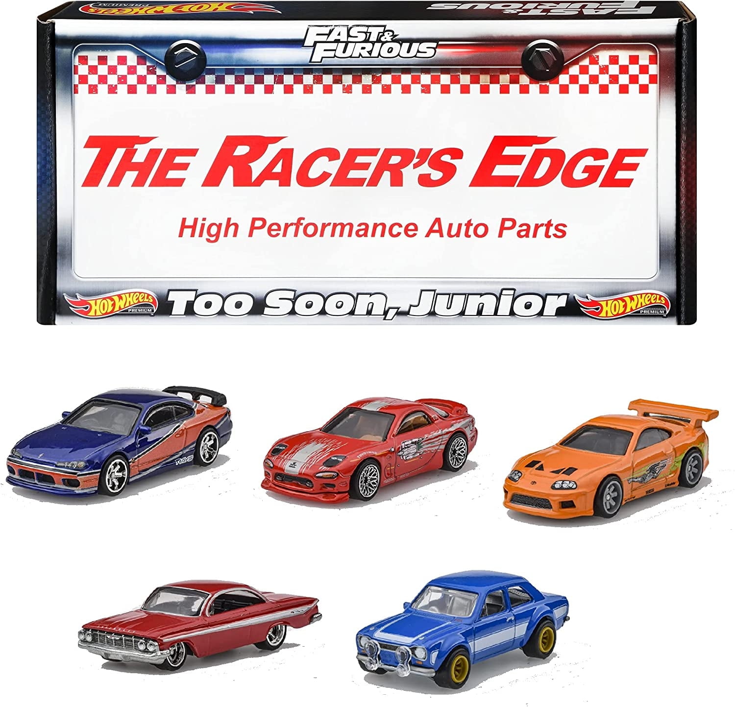 Furious Paquete De Autos Hot Wheels Toy Cars Paquete De Rapido Y