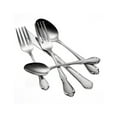 thumbnail image 3 of Oneida 2610KSBF Chateau Stainless Steel Extra Heavy Weight Flat Handle Butter Spreader  Silver, 3 of 3