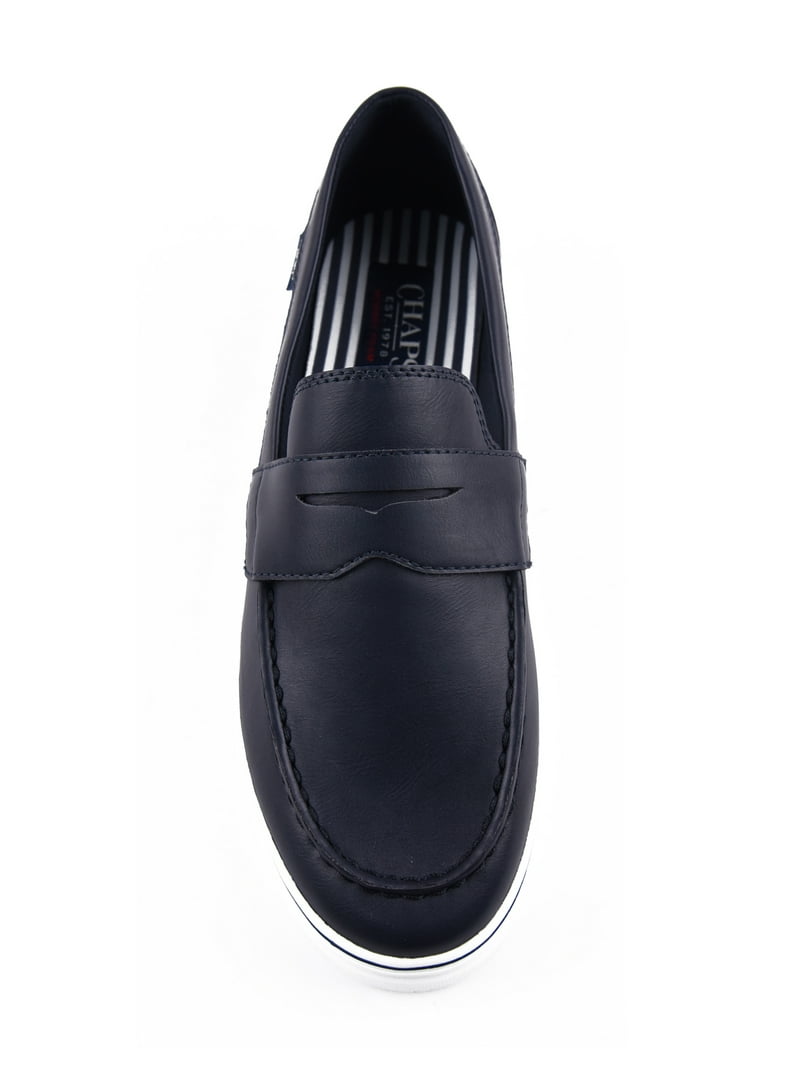 Mens Chaps Black Loafers Shoes Size 9.5 Chaps Carson Black Loafers Shoes Mens Size 12 Tassels Moc  main image 2