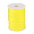 thumbnail image 1 of Cuerda de polipropileno trenzada de 1/16 de pulgada de Uxcell, cuerda de nylon de 328 pies para tendedero, camping, exterior, amarilla, 1 of 6