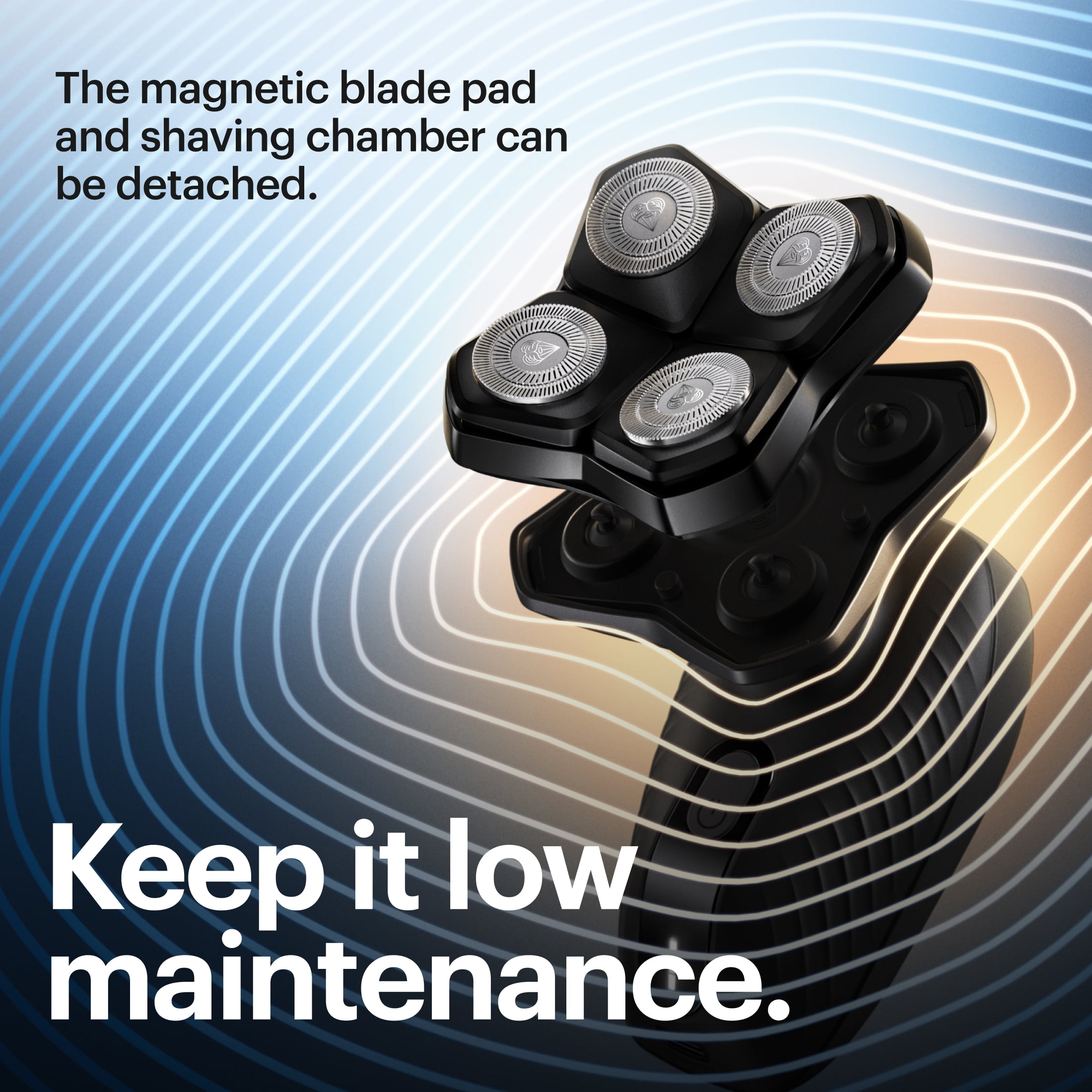 The Dome Shaver Plus Precision Pack MANSCAPED , Rasoir électrique pour la tête, Tondeuse Wet/Dry pour le crâne avec Power Shave Gel MANSCAPED RASOIR POUR TETE