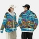 thumbnail image 4 of Fotbe Sea World Chaqueta con Protección Solar UPF 50+ para Hombre y Mujer, Camisa con Capucha y Bolsillos-X-Large, 4 of 7