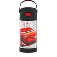 thumbnail image 1 of Botella con Pajita de Acero Inoxidable THERMOS FUNTAINER de 12 onzas, Aislamiento al Vacío para Niños, Cars, 1 of 3