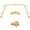 Gold, variant on Bay Window Curtain Rod, Black Curtain Rods for Bay windows 32 to 86 Inch (Center Rod), 32 to 58 Inch Side Rod for windows, Decorative Drapery Rods with Bling Finials