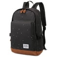 thumbnail image 2 of Kaukko Women's Backpack Student Backpack Laptop College School Backpack Travel Backpack, Large(Black), 2 of 5