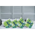 thumbnail image 6 of Ambesonne Sports Throw Pillow Cover 4 Pack, Cricket Player Pitching, 20", Lime Green Turquoise, 6 of 6