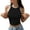 Black, variant on Tiqkatyck Womens Summer Tops, Womens Crew Neck Ribbed Sleeveless Shirts Cute Going Out Tops Slim Fit Summer Y2K Tops Camisole Tops for Women Tank Tops for Women 2024 Army Green L