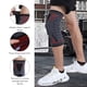 thumbnail image 4 of Al aire libre elástico transpirable deportes rodillera de punto de nylon rodilla Pad Protector Brace (Rojo S), 4 of 8