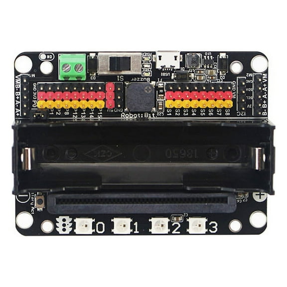 Micro: Bit Expansion Board Robotbit V2.0 Supports Makecode Offline Programming for k10339