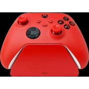Controller Gear Pulse Red Universal Xbox Pro Charging Stand with Battery