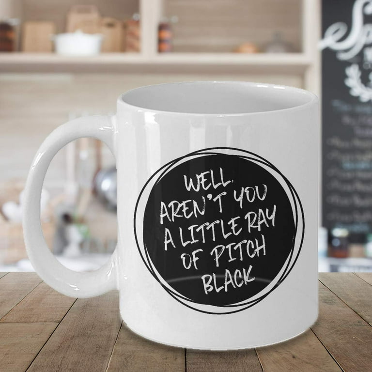 Cute Coffee Mug "Eww... People" White Dots Sarcastic Humor Coffee Mug - 11  Oz Ceramic Novelty Mug With Funny Adult Humor Quote Cute Mugs