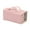 Pink, variant on Large Capacity Hanging Travel Toiletry Bag Makeup Cosmetic Bag 4-in-1 Roll-Up Make Up Storage Organizer With 4 detachable Removable Zipper Pouches