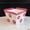 The Flowers, variant on 1pc 25.36oz Cartoon Striped Ceramic Fries Bucket, an Essential Popcorn Tool for Home Movie Watching, a Snack Storage Bucket for The Living Room, Suitable for Home Organization Or Decorative Display