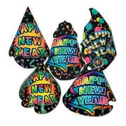 Beistle New Yorker New Year Hat Assortment One size 88260-50