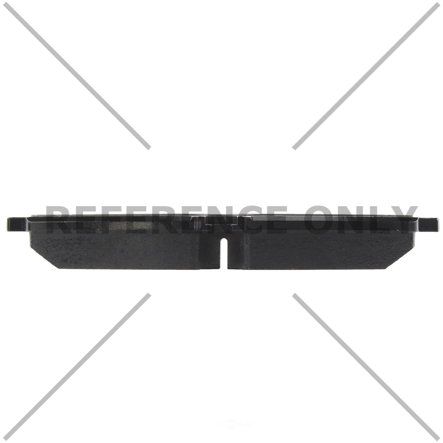 Centric Parts 104.60960 Centric Posi Quiet Advanced Semi-Metallic Disc Brake Pad Sets