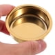 thumbnail image 5 of Portavelas de Metal para velas, caja vacía para velas, contenedores de molde, tazas para velas Diy, color dorado, 6 uds., 5 of 5