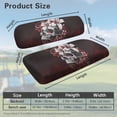 thumbnail image 7 of Aplkyhs Skull Print Universal Golf Cart Seat Covers Golf Cart Breathable Material Fit for Most Club Car, Easy to Install, Golf Cart Front Seat Covers Soft and Comfortable, 7 of 7