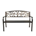 thumbnail image 3 of Bronze Tree Garden Bench 50 Inch Long, 3 of 5