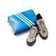 thumbnail image 1 of JR5536 100 Thieves Adi-das Originals Palos Hills Silver Pebble Core Black (Men's), 1 of 6