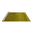 thumbnail image 2 of Ahgly Company Machine Washable Indoor Rectangle Persian Yellow Traditional Area Rugs, 3' x 5', 2 of 4