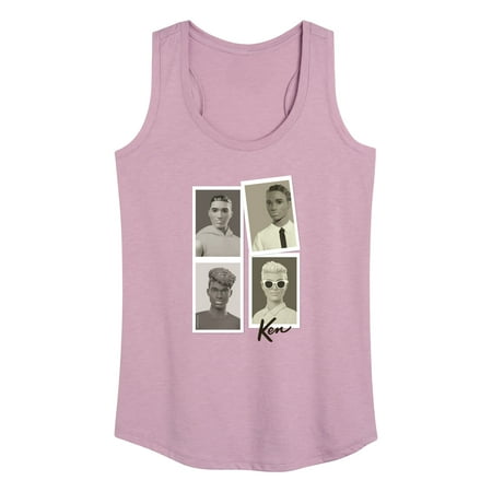 Barbie - Ken Doll Classic Photography - Women s Racerback Tank Top