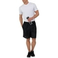 thumbnail image 5 of Athletic Works Men's 8" Active Grid Mesh Drawstring Shorts, 2-Pack, Sizes S-3XL, 5 of 7