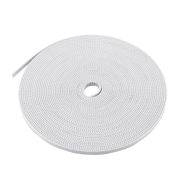 Cogged Belt,10M White Open Timing Synchronous Belt Toothed Belt Ultimate Reliability