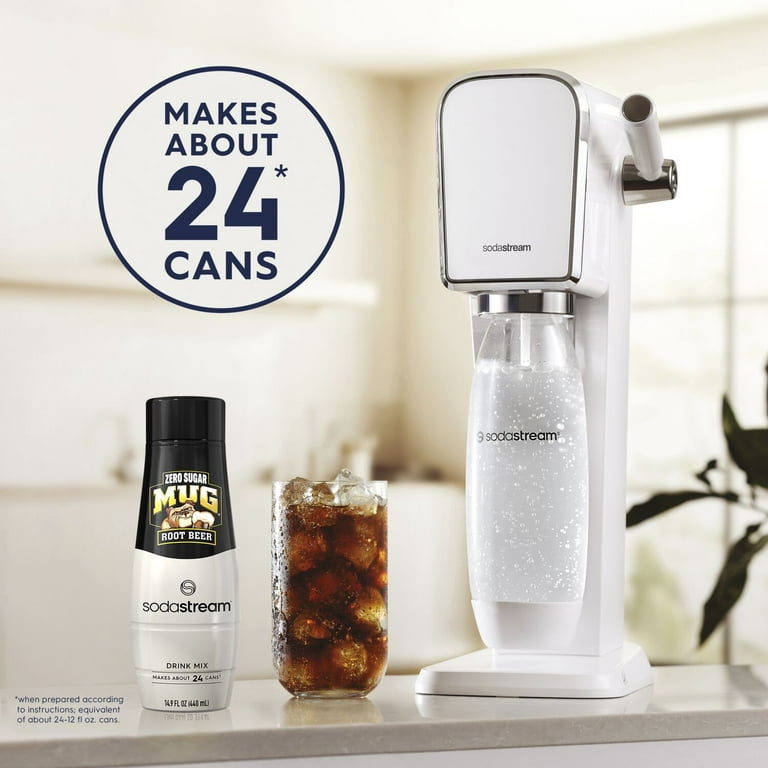 SodaStream Mug Zero Root Beer Drink Mix, 14.9fl oz, 4pk - Walmart.com