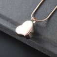 thumbnail image 3 of Heart Memorial Cremation Jewelry for Ashes Urn Necklace Lockets for Human Ashes Holder, 3 of 5