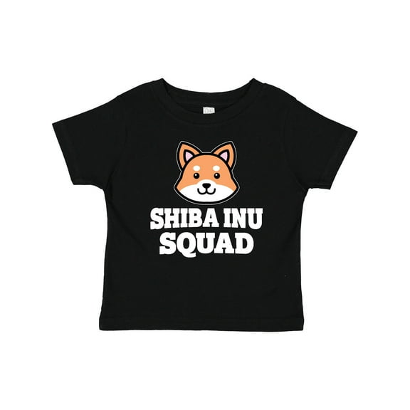 Inktastic Dog Shiba Inu Squad Boys or Girls Baby T-Shirt