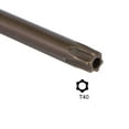 thumbnail image 4 of Unique Bargains T40 Anti Tamper Proof Torx Star Key Bit Wrench, L-Shape 7.48-inch Long Arm, S2 Steel, 4 of 5