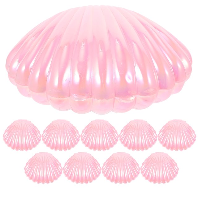 Caja de dulces de perlas, 10 unidades, contenedores de plástico, cajas para adultos, pequeño regalo, estuche para bombones, pequeño rosa PP