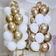 thumbnail image 2 of 18 piezas/juego de globos metálicos dorados, plateados y blancos, bolas de confeti para cumpleaños, globos de helio de aire, suministros festivos para fiestas en el hogar de Ramadán, 2 of 5
