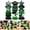 F, variant on 1 Set Graduation Decoration Graduation Figurine For Desk,Paper (C)