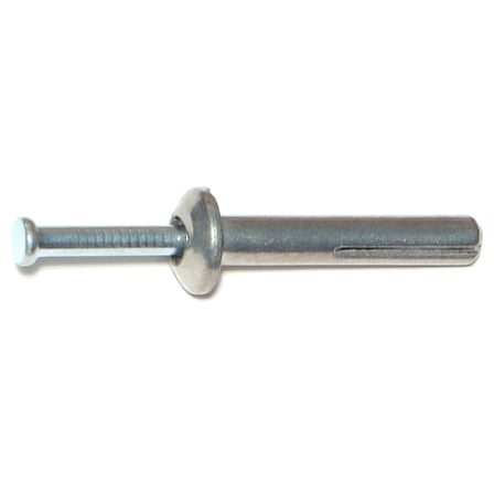 1/4" x 1-1/2" Zinc Plated Steel Truss Head Nail Drive Anchors NDATS-026