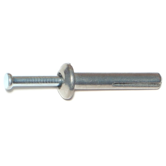 1/4" x 1-1/2" Zinc Plated Steel Truss Head Nail Drive Anchors NDATS-026