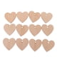 thumbnail image 2 of 75 Uds 60 / 80mm de Rústica Amor Corazones Rebanadas de Artesanías Etiquetas para Decoración de Bod BLESIY Etiquetas de formas de madera naturales, 2 of 8