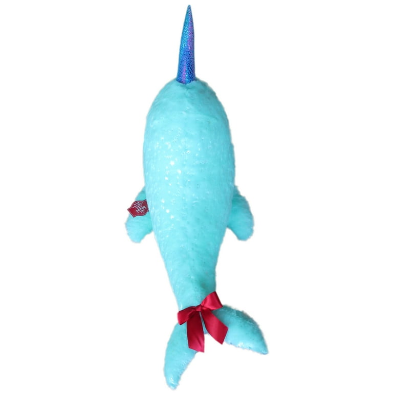 Holiday Time 28in Narwhal Plush Walmart