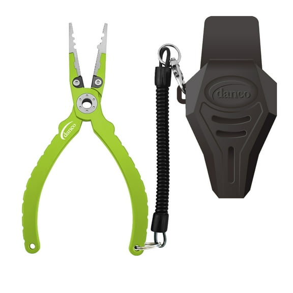 Danco Sports Drifter Tournament 7" Aluminum Pliers, Chartreuse