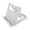 White, variant on Folding Portable Phone Stand - Adjustable Angles, Lightweight & Pocket-Sized - Desktop Holder for Tablets/Smartphones