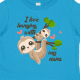 thumbnail image 4 of Inktastic Hanging with My Nana Boys or Girls Toddler T-Shirt, 4 of 5