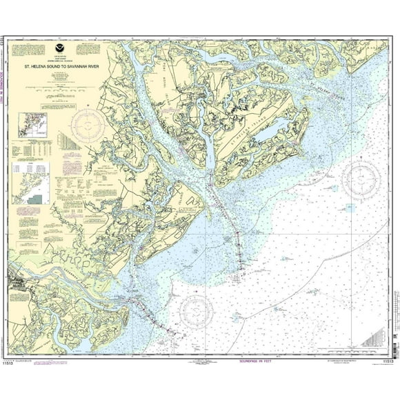 NOAA 11513-St. Helena Sound to Savannah River