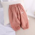 thumbnail image 6 of BOOMNY Toddler Boys Pants Wide Leg Casual Pants for Boys Graphic Elastic Waist Cozy Athletic Trousers for Children, 6 of 6