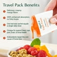 thumbnail image 4 of AlgaeCal - Triple Power Omega 3 Fish Oil, Mango, Single Serve Travel Pack, 4 of 13