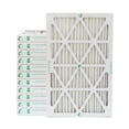 thumbnail image 5 of 12 Pack of 12x24x2 MERV 10 Pleated 2" Inch Air Filters by Glasfloss. Actual Size: 11-3/8 x 23-3/8 x 1-3/4, 5 of 10