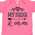 thumbnail image 4 of Inktastic My Nana Grandma Loves Me Girls Girls Baby Bodysuit, 4 of 5