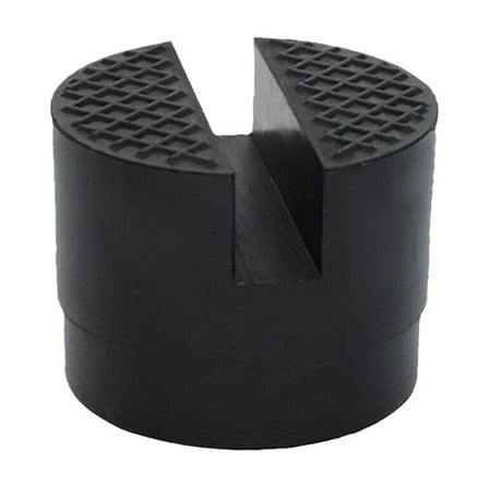Universal Slotted Jack Pad - Ultimate Protection for Cars & Trucks, Rubber Made, Durable Design