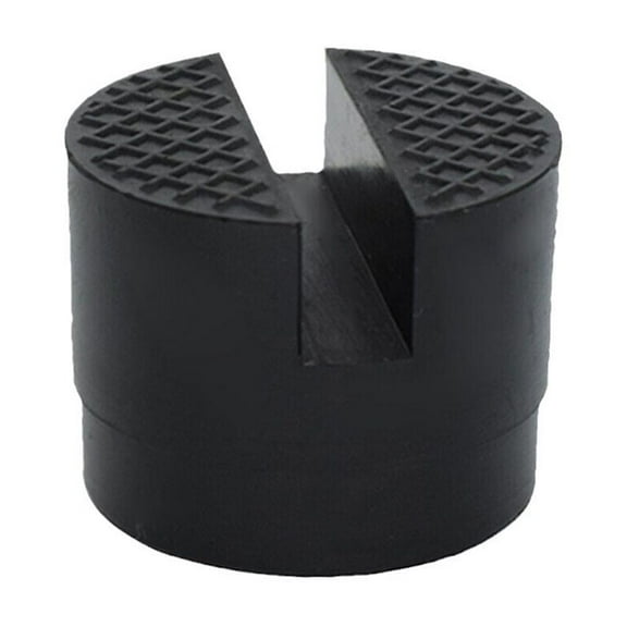 Universal Slotted Jack Pad - Ultimate Protection for Cars & Trucks, Rubber Made, Durable Design