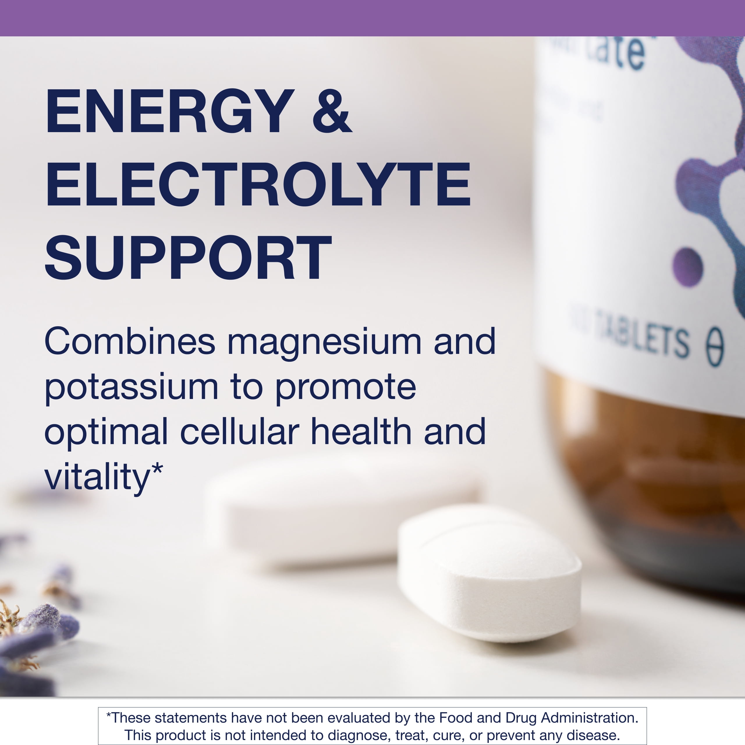 Metagenics Mg/K Aspartate - With Potassium & Magnesium Aspartate - Electrolyte Supplement* - Mineral Magnesium - Highly Absorbable - Non-GMO - Gluten-Free - Vegetarian - 60 Tablets