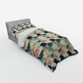 thumbnail image 3 of Ambesonne Cartoon Bedding Set 4 Pcs, Rain Colorful Clouds, Queen, Multicolor, 3 of 3